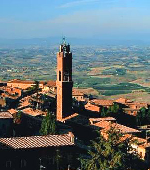 Montalcino, Siena - Veduta